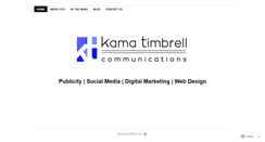 Desktop Screenshot of kamatimbrell.com
